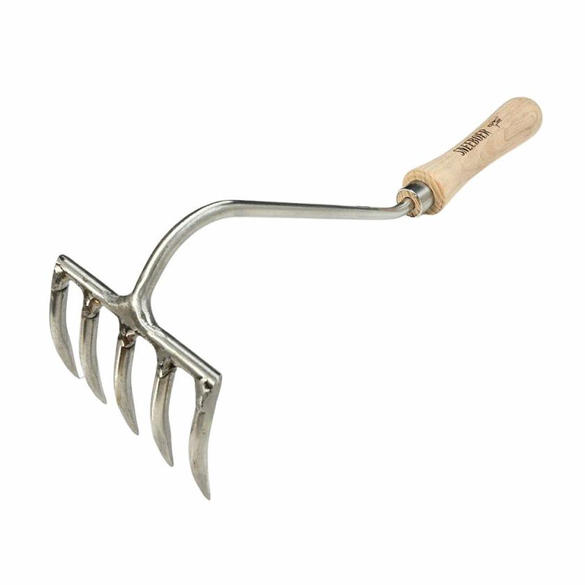 Garden Hand Tools | Hand Garden Rake 5-Tine Garden Hand Tools Garden Hand Tools