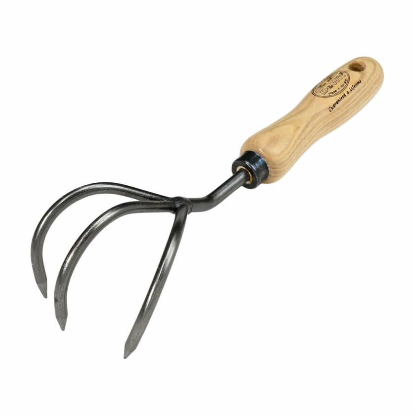 Garden Rakes | 3-Tine Hand Cultivator Garden Hand Tools Garden Hand Tools