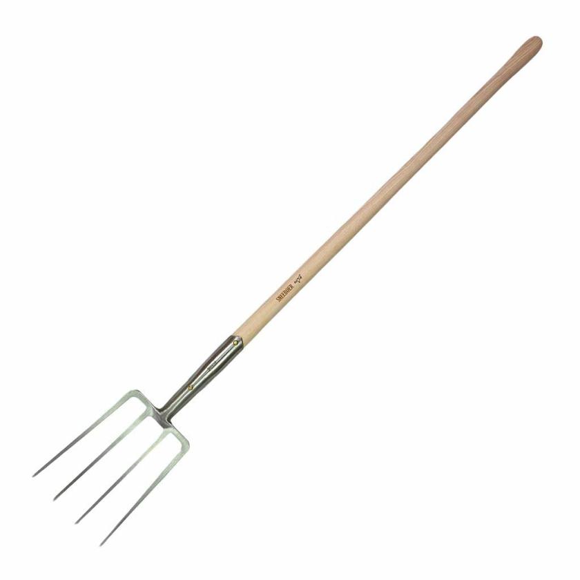 Long Handle Garden Tools | Garden Compost Fork – Knob Handle Garden Forks Garden Forks